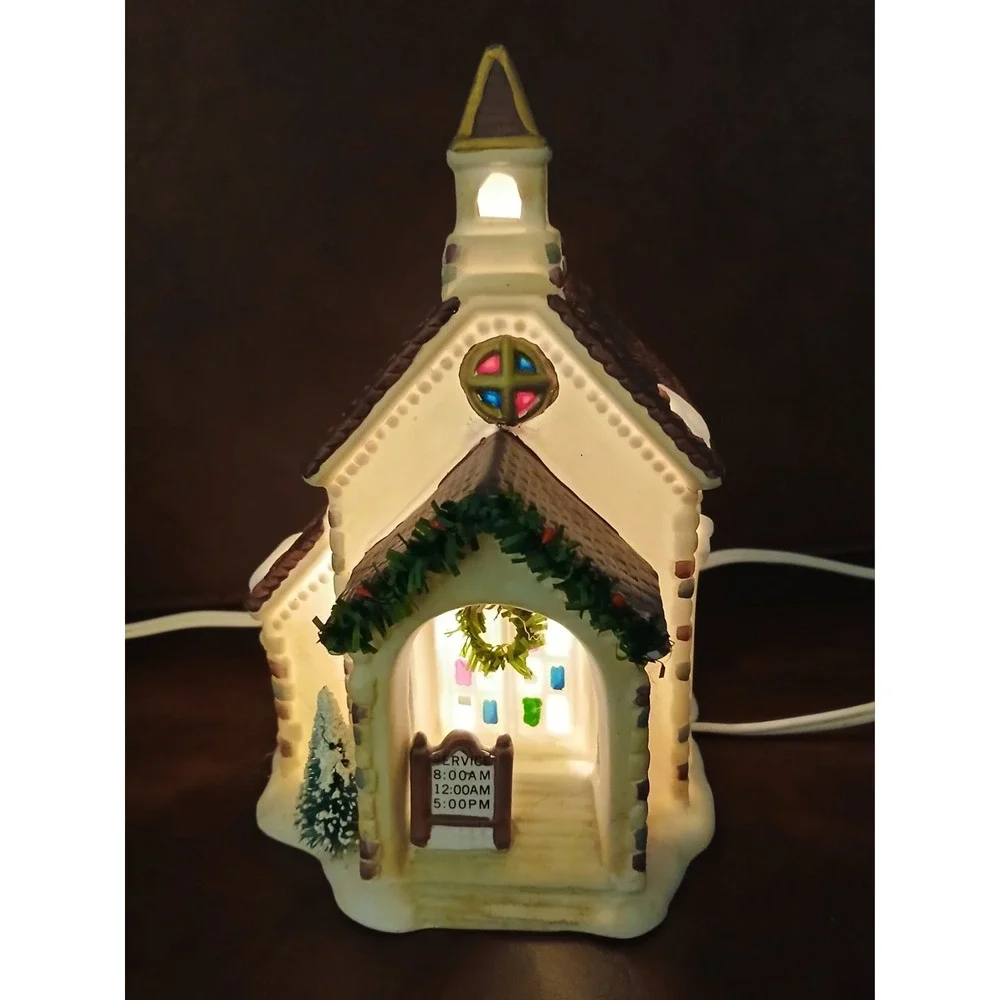 Christmas Bundle (2) Valley Mainstreet Collectors Churchs & 1992,1993 Light #138